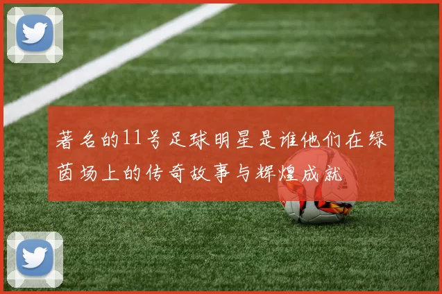 著名的11号足球明星是谁他们在绿茵场上的传奇故事与辉煌成就